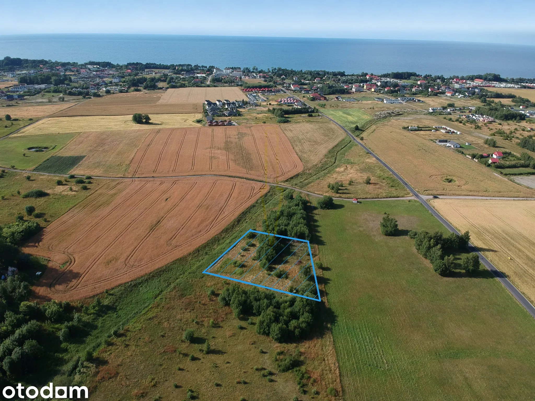 Gąski – 3000 m², pozwolenie na budowę domu — Gąski