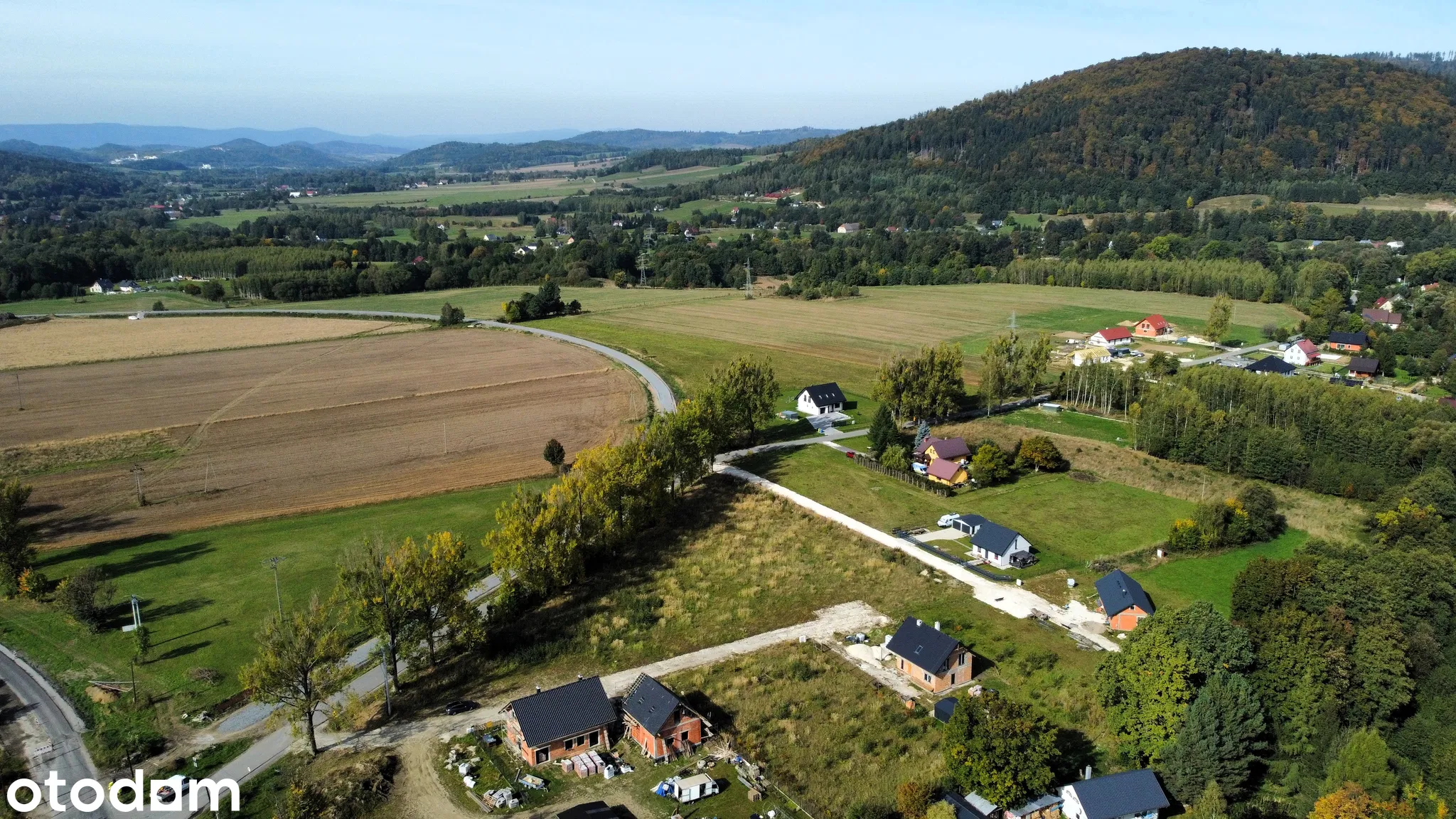 Radochów | 2 działki po 1000 m² | MPZP | widok — Radochów